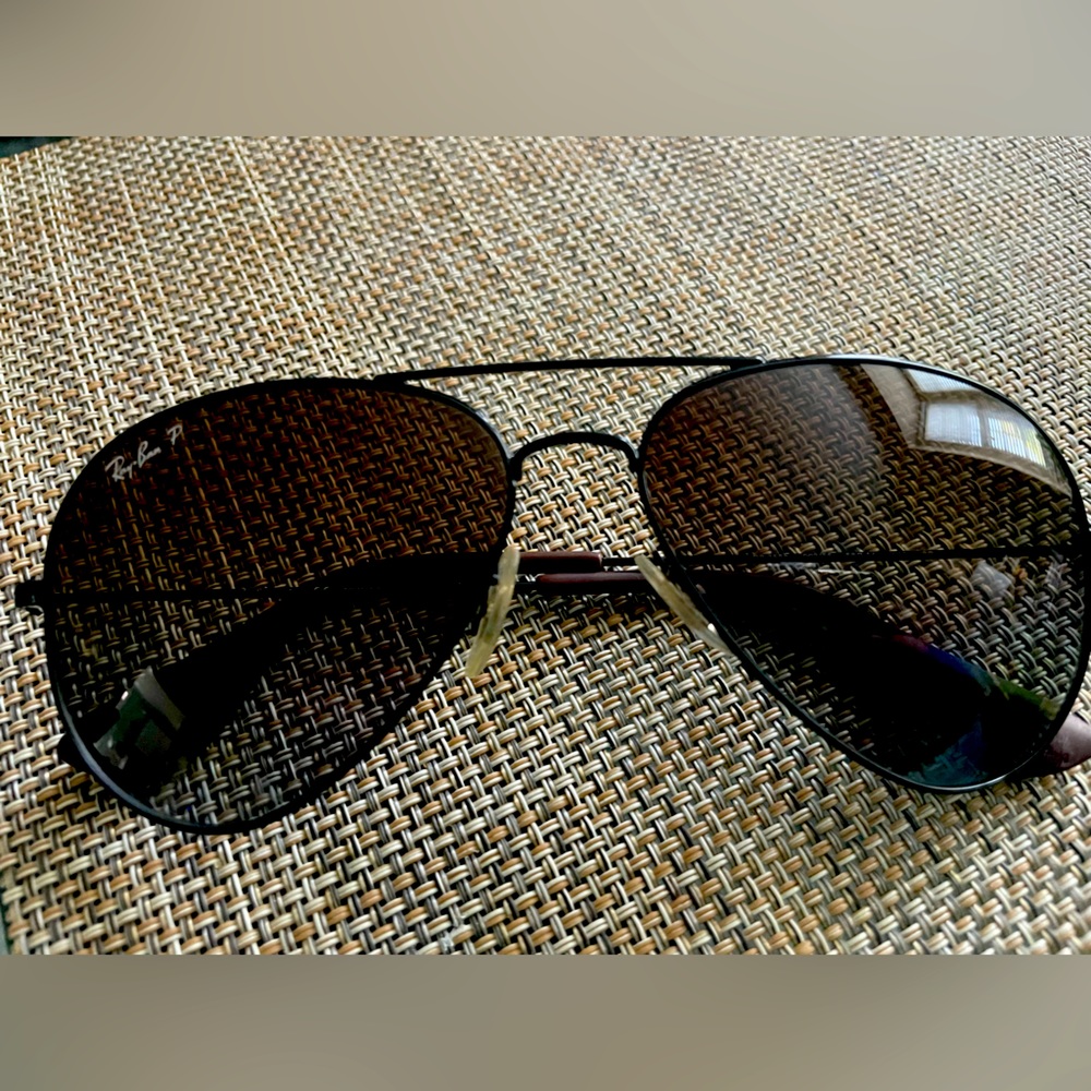 Ray-Ban Polarized Black Frame sunglasses